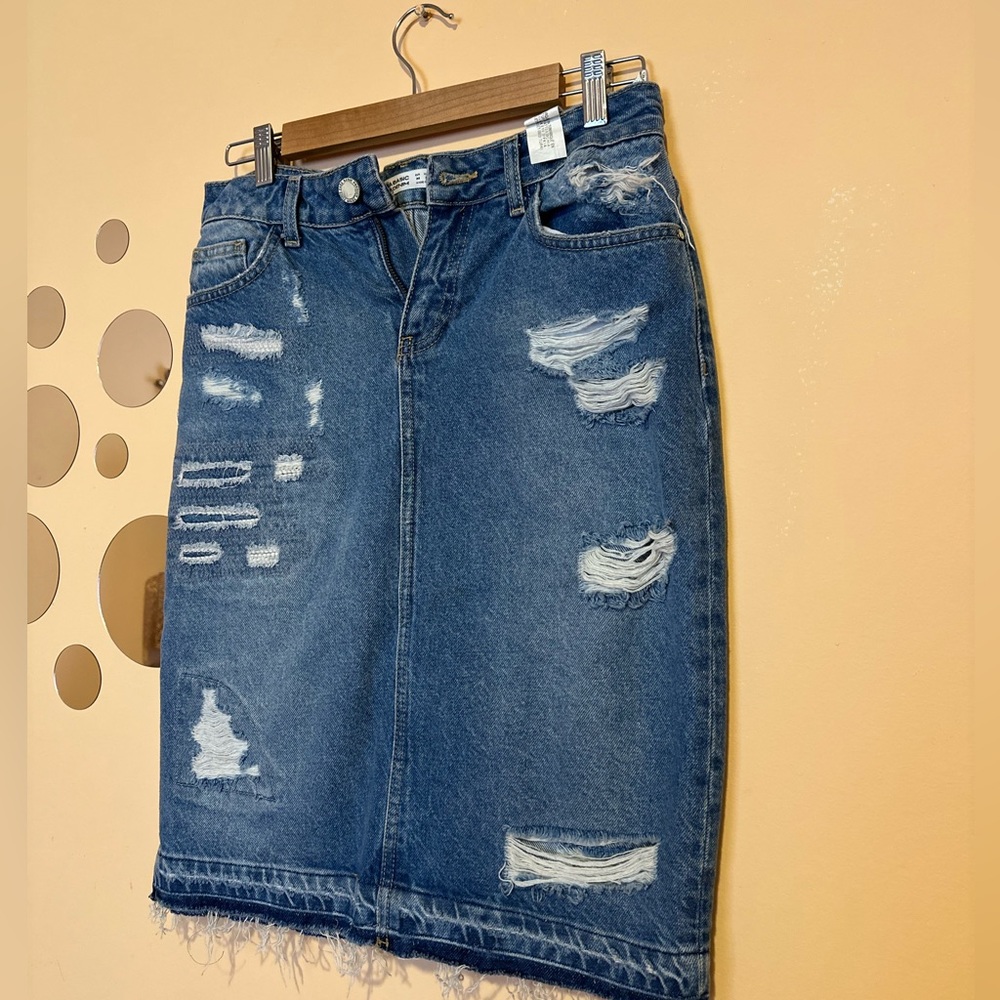 Women jeans skirt